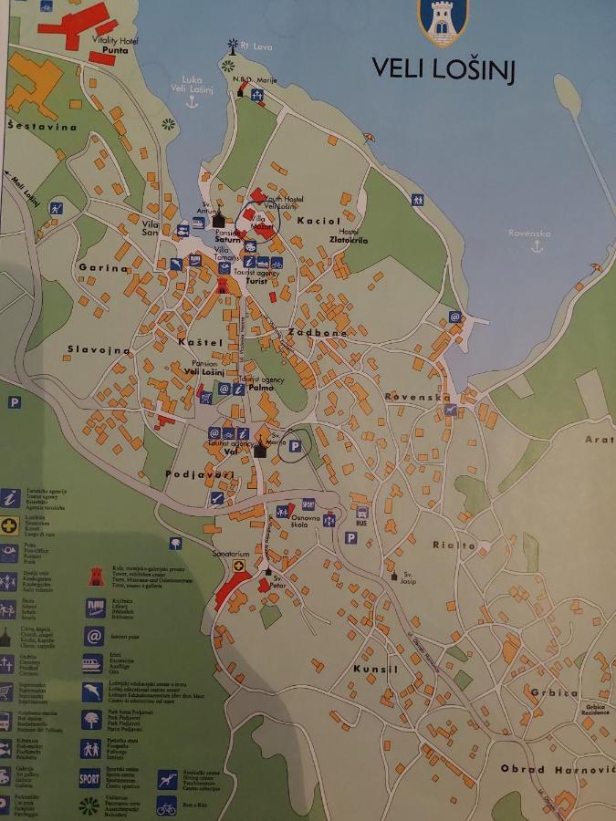Villa Mozart Veli Lošinj Eksteriør bilde